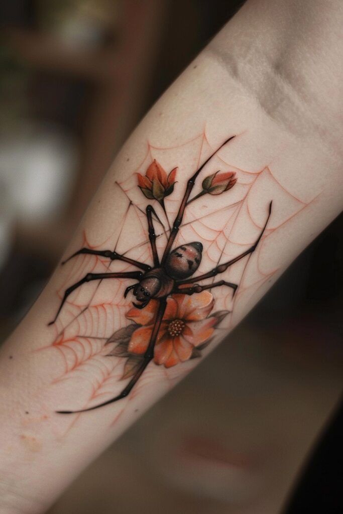 26 Ideas Spider Tattoo: Cool, Creepy, and Incredibly Creative Ink Designs