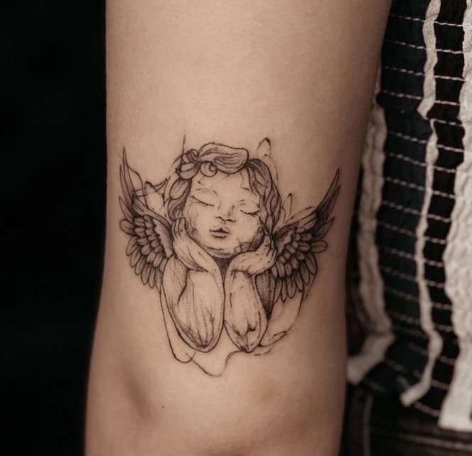 30 Baby Angel Tattoo Ideas: Soft, Sacred Ink with a Big Emotional Punch