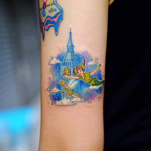 Neverland Ink: 18 Peter Pan Tattoo Ideas for 
