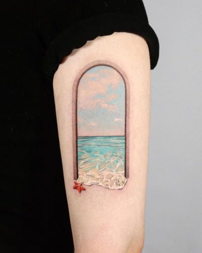 Discover ’s Top 19 Beach Tattoo Ideas for Women: Embrace Coastal Vibes & Artistry
