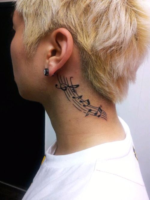 27 Ideas Neck Tattoo : Unique Designs for Men and Women Side, Front, and Nape of Neck Tattoo