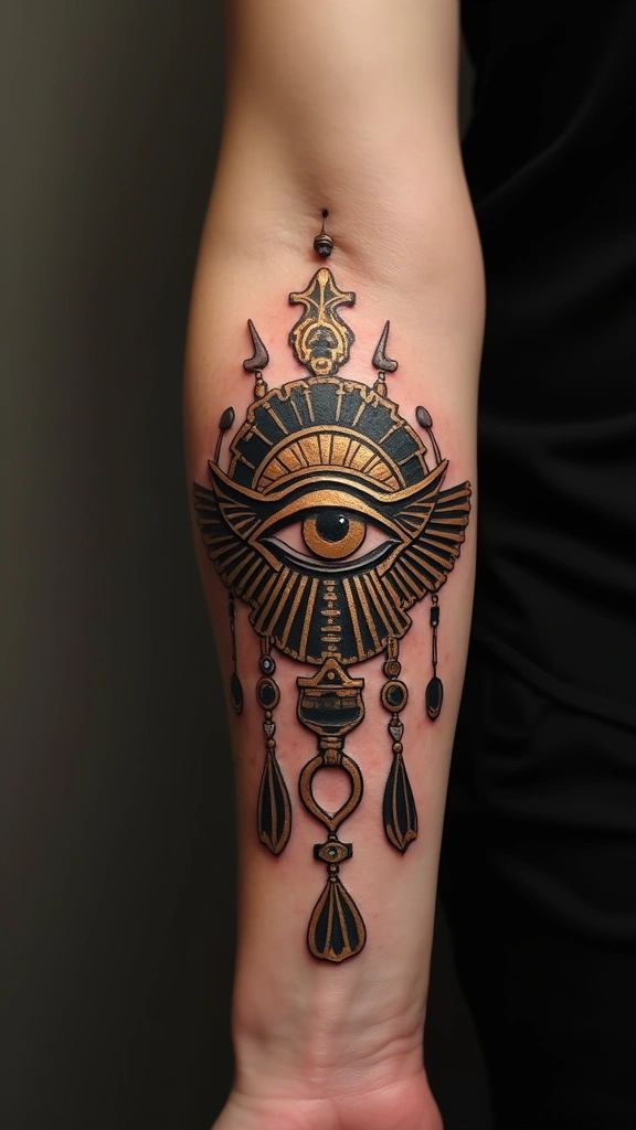 30 Eye of Horus Tattoo Ideas : Design Meaning, Feminine & Men Styles