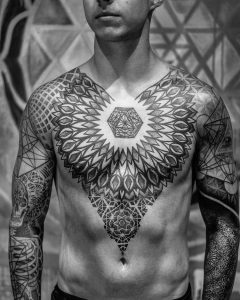 Chest tattoos for men 21 ideas
