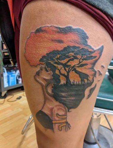 Discover 18 African Queen Tattoo Designs for Empowered Women in
