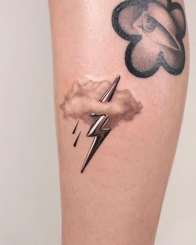 The Art of Cloud Tattoos: 22 Heavenly Designs for