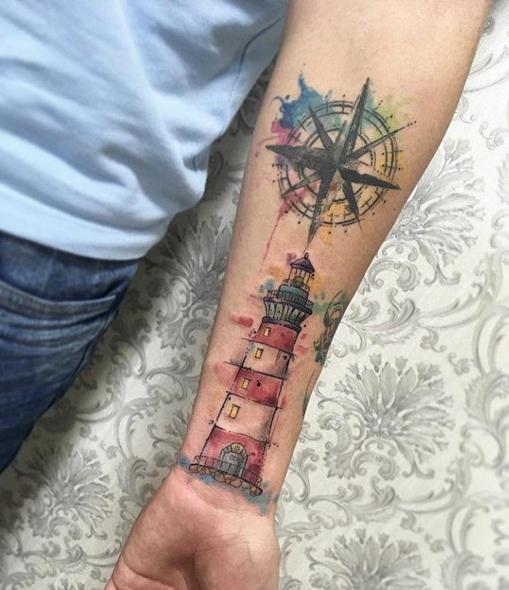 Check Out 29 Cool Lighthouse Tattoo Ideas for