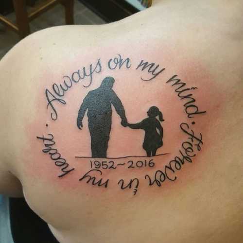 24 Dad Daughter Tattoo Ideas