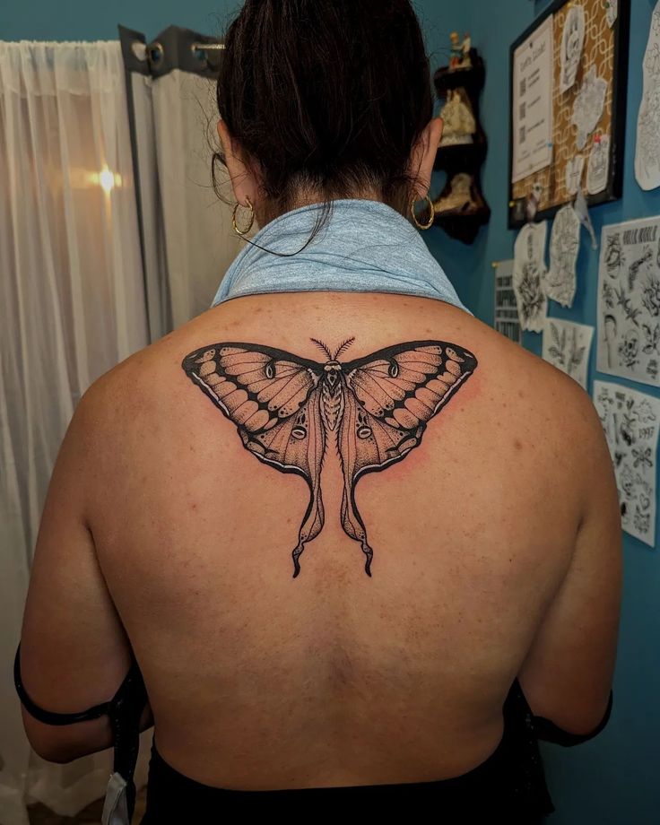 22 Ideas for Moth Tattoos in : A Stunning Blend of Dark and Traditional Styles