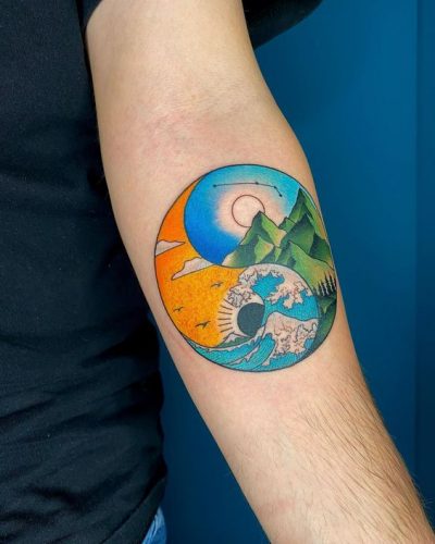 Explore 20 Unique Yin and Yang Tattoo Designs for – Balance and Harmony in Artistic Ink