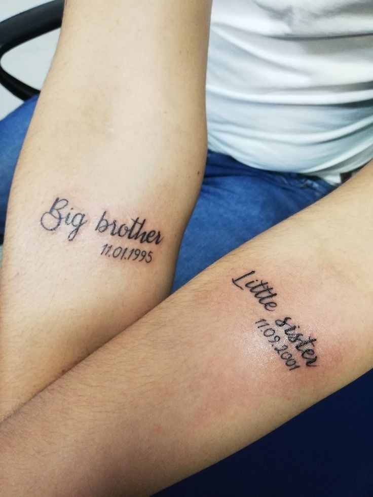 29 Brother Sister Tattoo Ideas : Matching, Funny, Minimalist & Meaningful Sibling Designs