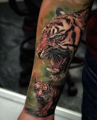 23 Girl’s Tiger Tattoo Ideas