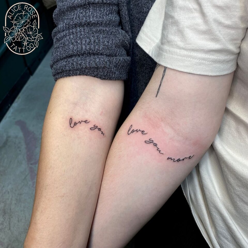 25 Small Mother-Daughter Tattoo Ideas for : Meaningful and Matching Designs