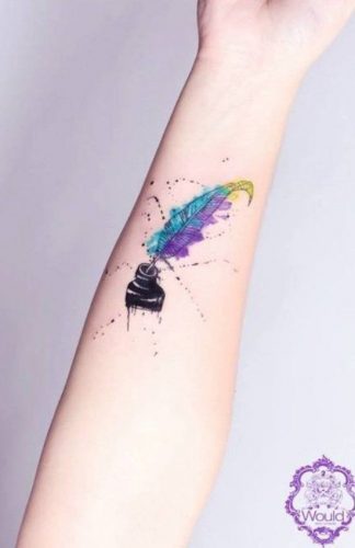 22 Colorful Tattoo Ideas for Women