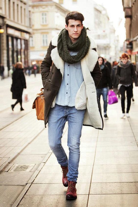 Elevate Your Style: Discover 20 Chic Men’s Outfits with Scarves for – Trendy and Timeless Looks