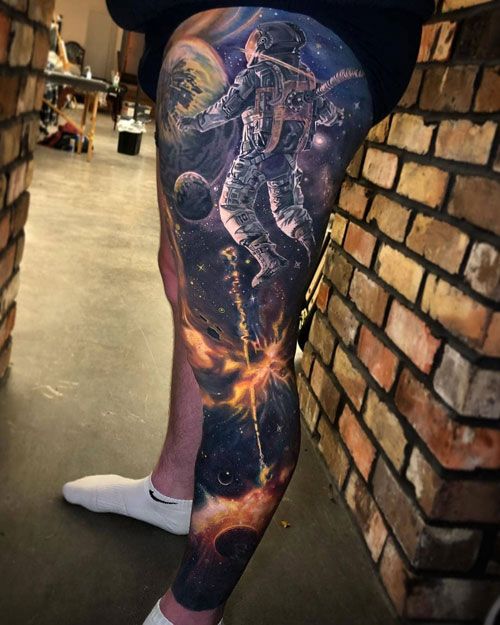 Leg tattoos for men 22 ideas