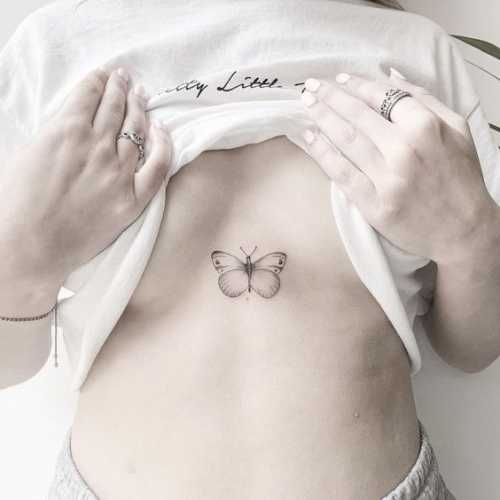 29 Tiny Butterfly Tattoo Ideas