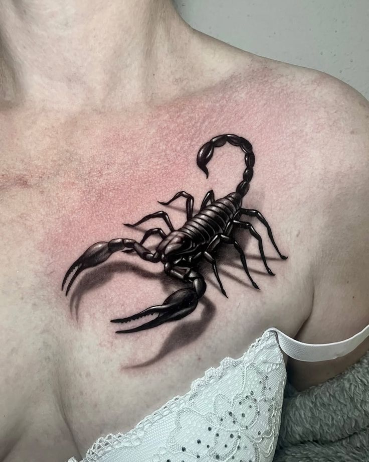 29 Scorpio Tattoo Ideas : Unique Designs with Traditional Styles and Feminine Aesthetic