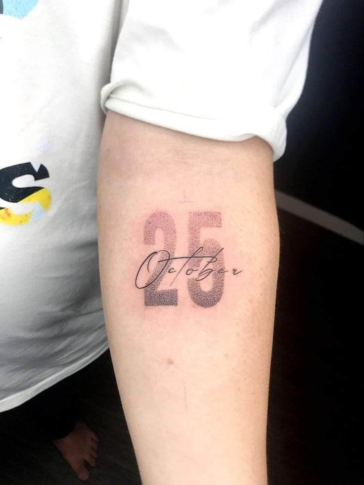 26 Ideas Date Tattoo : Unique Designs That Celebrate Meaningful Moments