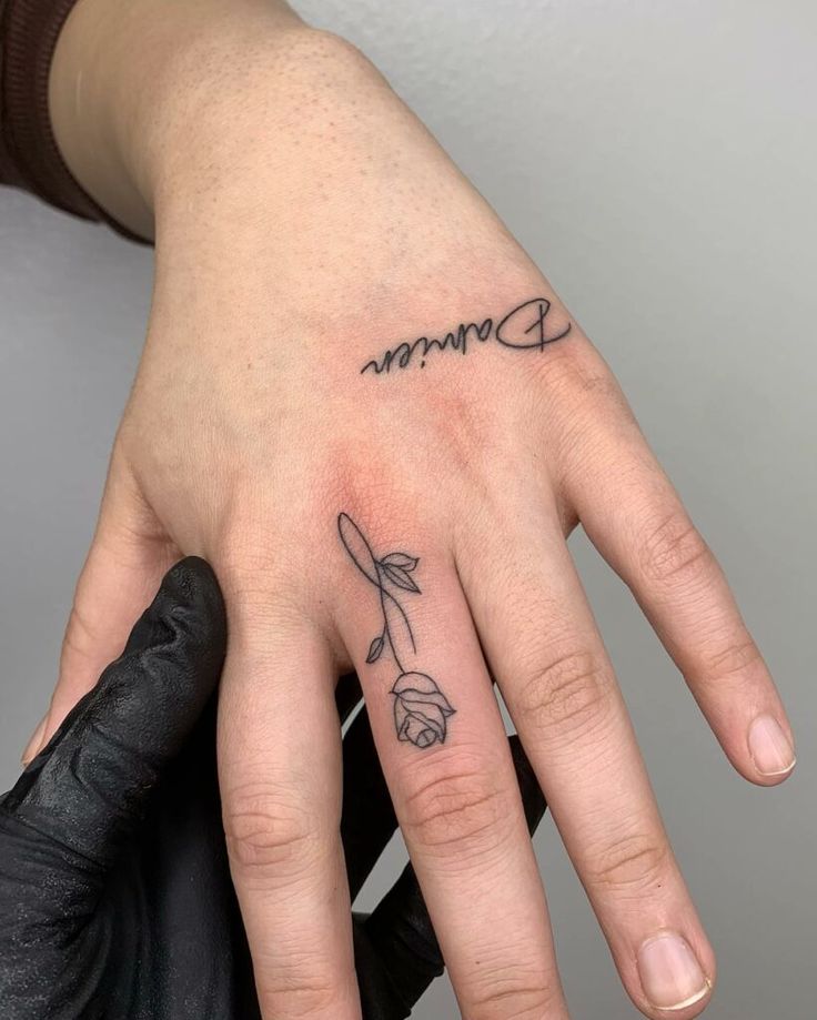 30 Name Tattoo Ideas : Cute, Unique & Dainty Designs for Women and Men Forearm, Neck, or Hand