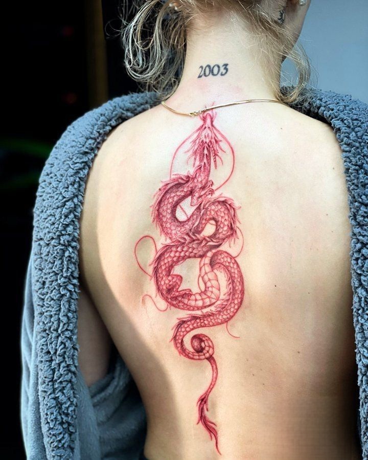 29 Dragon Tattoo Ideas for Men and Women Abstract, Realistic, Shoulder and Arm Designs