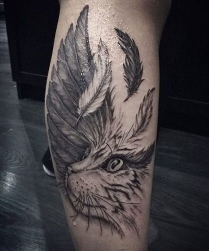 16 Cat Tattoo Ideas with Meaning
