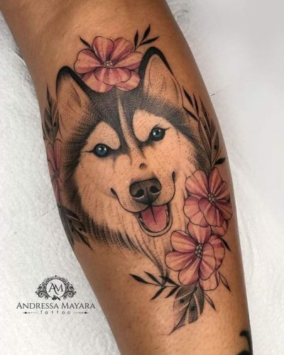 20 Husky Tattoo Ideas for