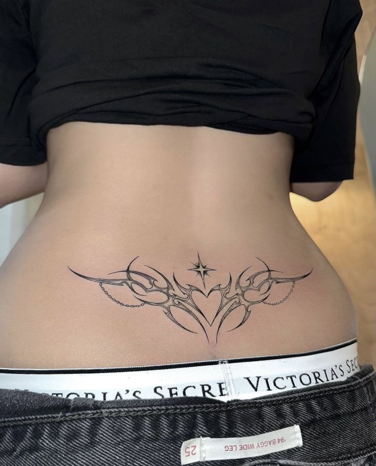 Find Out More on 29 Tramp Stamp Tattoo Ideas : Cute, Dainty, Gothic & Y2K Lower Back Designs