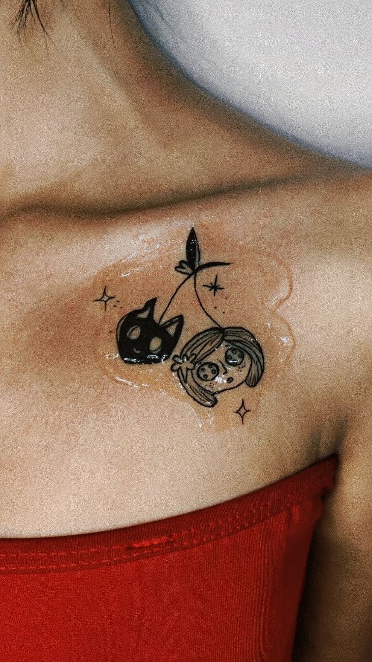 30 Coraline Tattoo Ideas: From Button-Eyed Whimsy to Dark Fairytale Ink