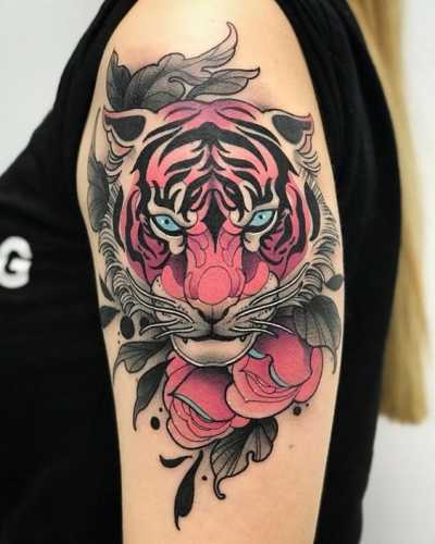 23 Traditional Tiger Tattoo Ideas