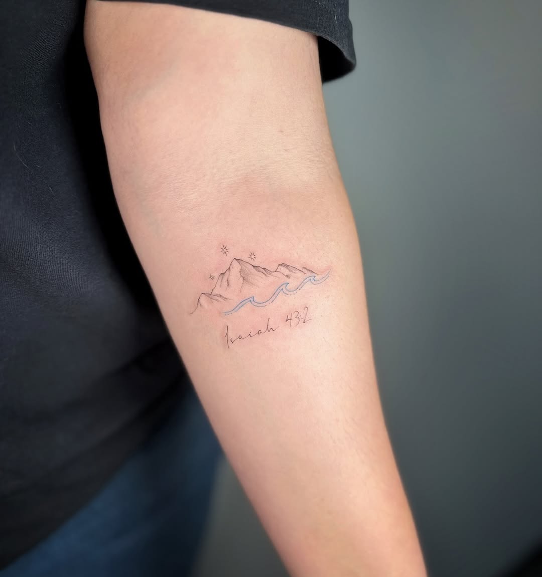 25 Bible Verse Tattoo Ideas for Men and Women Forearm, Chest, Ribs, Spine, Thigh, Sleeve