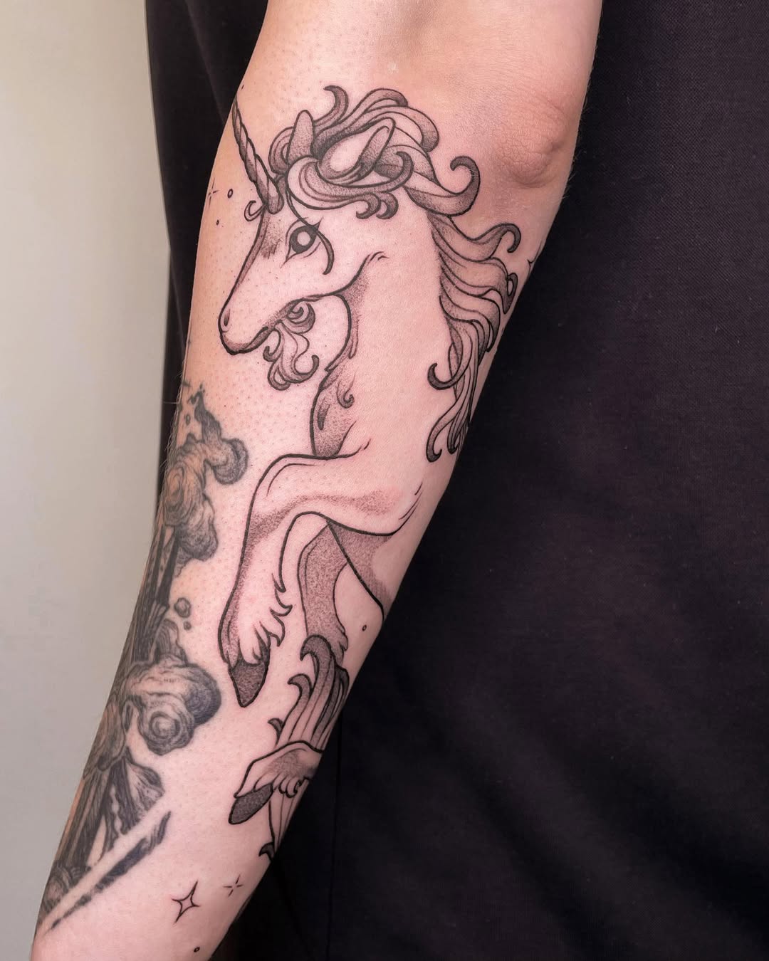 28 Unicorn Tattoo Ideas: From Fine Line Magic to Rainbow Dreams