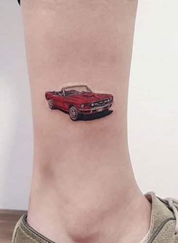 22 Small Colorful Tattoos Ideas