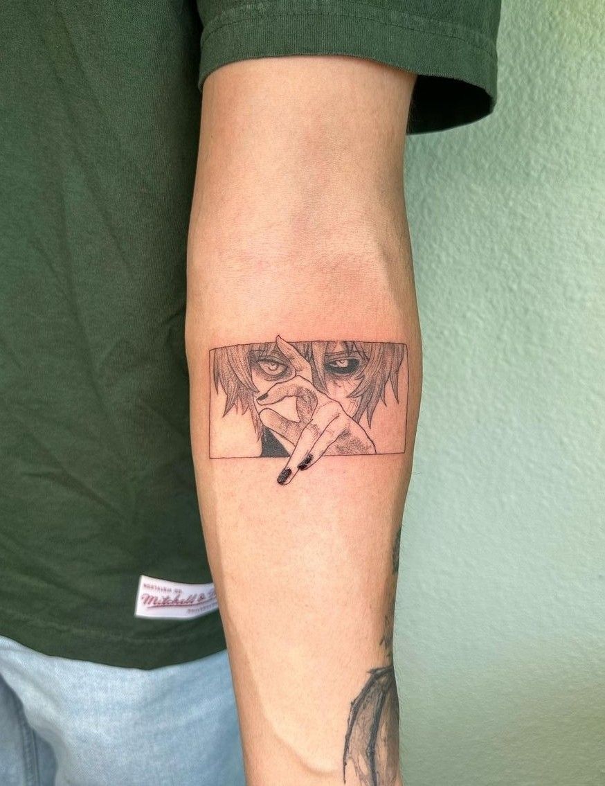 29 Tokyo Ghoul Tattoo Ideas Kaneki Designs, Juuzou Ink, Centipede Tattoos, & Spider Lily Florals