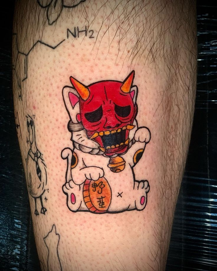 27 Oni Mask Tattoo Ideas Traditional Japanese Designs for Forearm, Chest, Sleeve, and Back