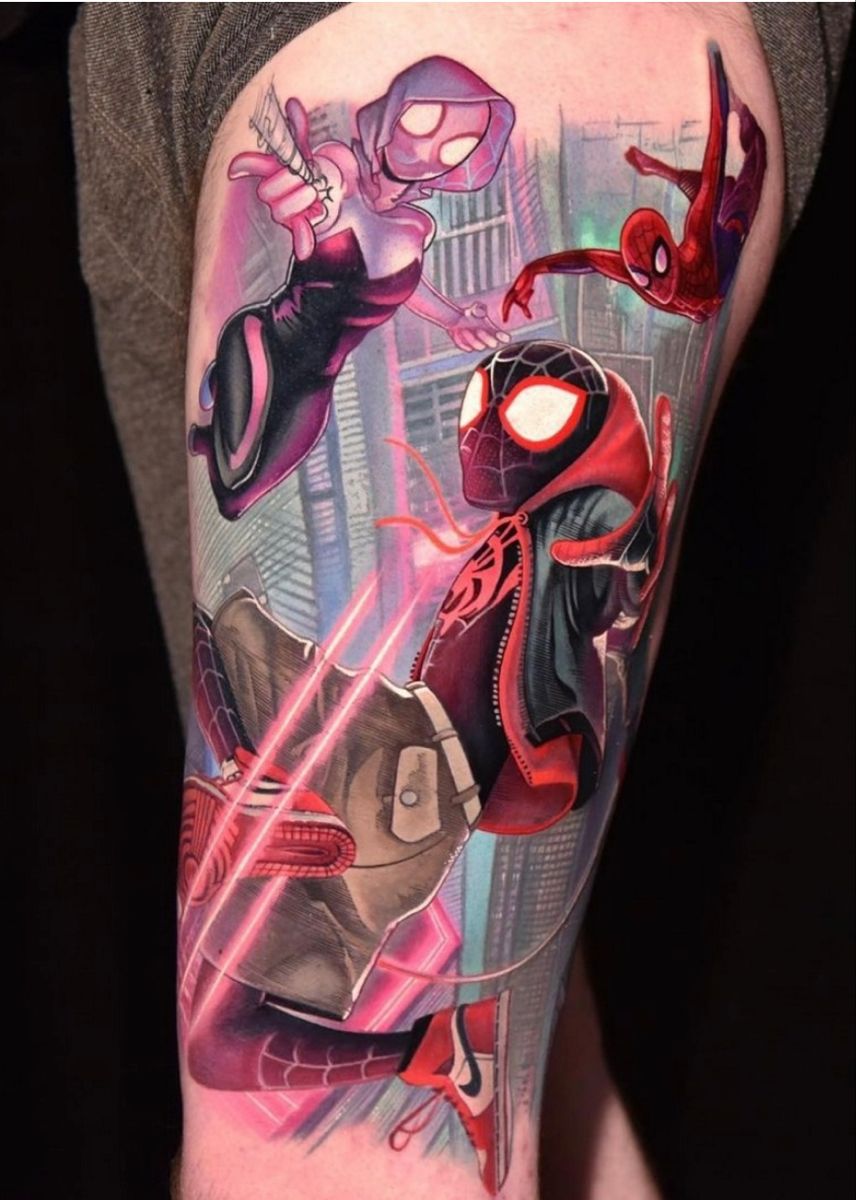 29 Spiderman Tattoo Ideas for Guys Best Arm, Leg, Chest, Back, Hand & Sleeve Designs