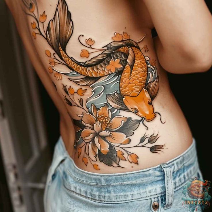 Explore 20 Traditional Japanese Koi Fish Tattoos: Stunning Sleeve Designs for Men in