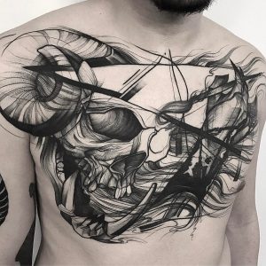 Chest tattoos for men 21 ideas