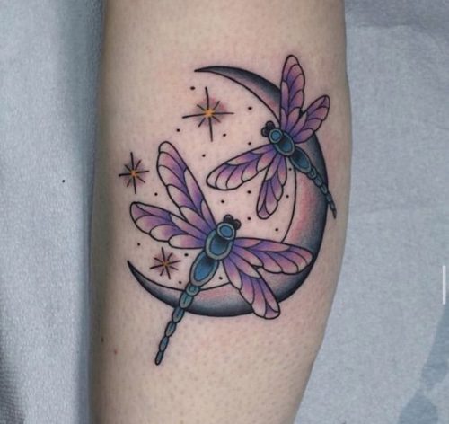 Discover 24 Ideas Unique Dragonfly Tattoo Designs for