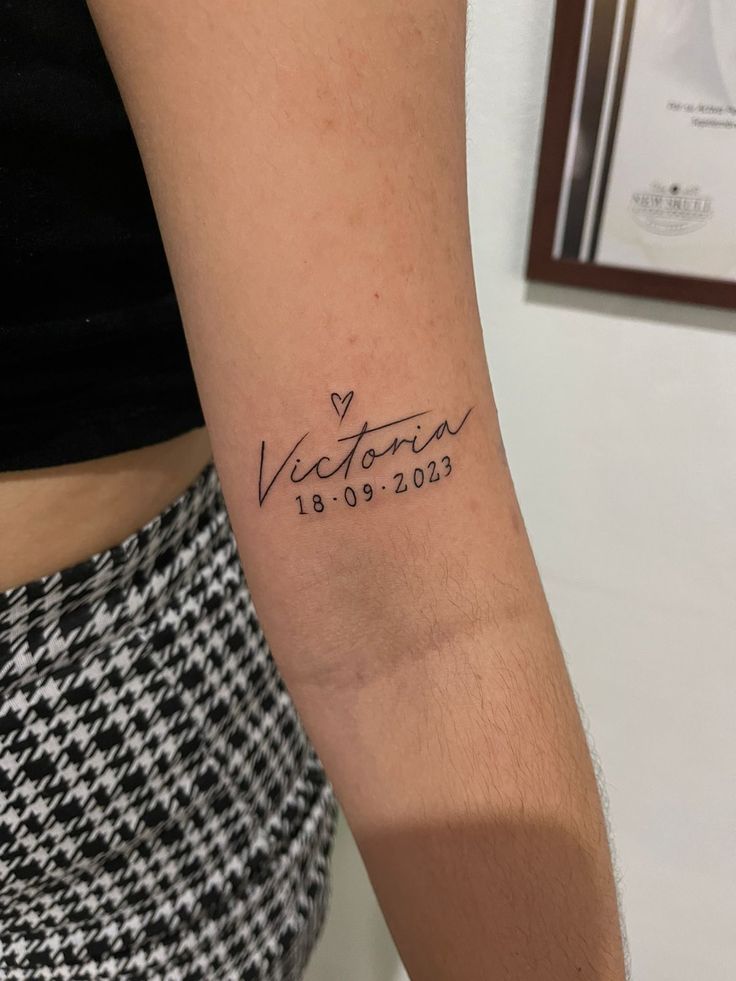 30 Name Tattoo Ideas : Cute, Unique & Dainty Designs for Women and Men Forearm, Neck, or Hand