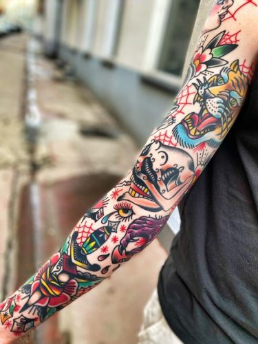 The Art of Ink: 20 Exquisite Tattoo Sleeve Filler Ideas for