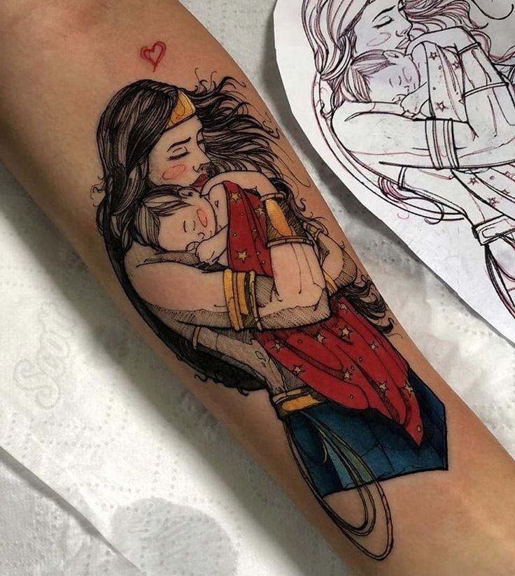 Mom Tattoos Ideas : Fresh Tattoos Ideals of Daughter, Son, Traditional, Simple, and Grief Inkige