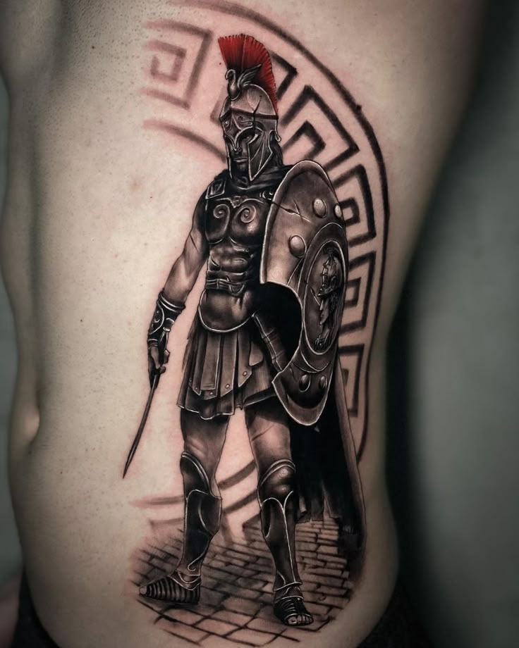 27 Spartan Tattoo Ideas Bold Sleeve, Chest, Leg & Forearm Designs