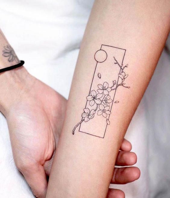 30 Stunning Cherry Blossom Tattoo Ideas for : Designs for Men and Women