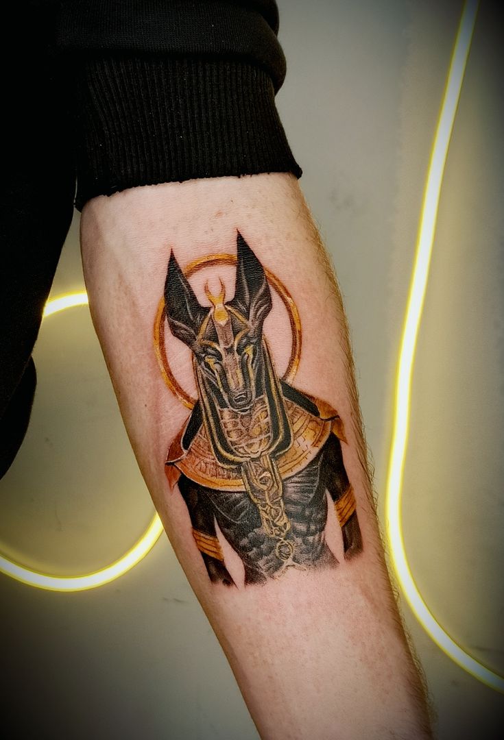 Explore the Most Striking Anubis Tattoo Ideas for : Myth Meets Modern Ink