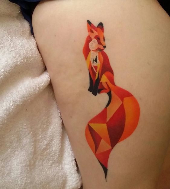 Explore 23 Stunning Geometric Fox Tattoo Ideas for : Bold Designs, Minimalist Sketches, and Unique Abstract Art