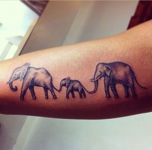 19 Family Elephant Tattoo Ideas