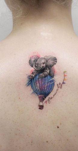 24 Elephant Tattoos on Back Ideas