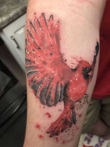 17 Red Cardinal Tattoo Ideas