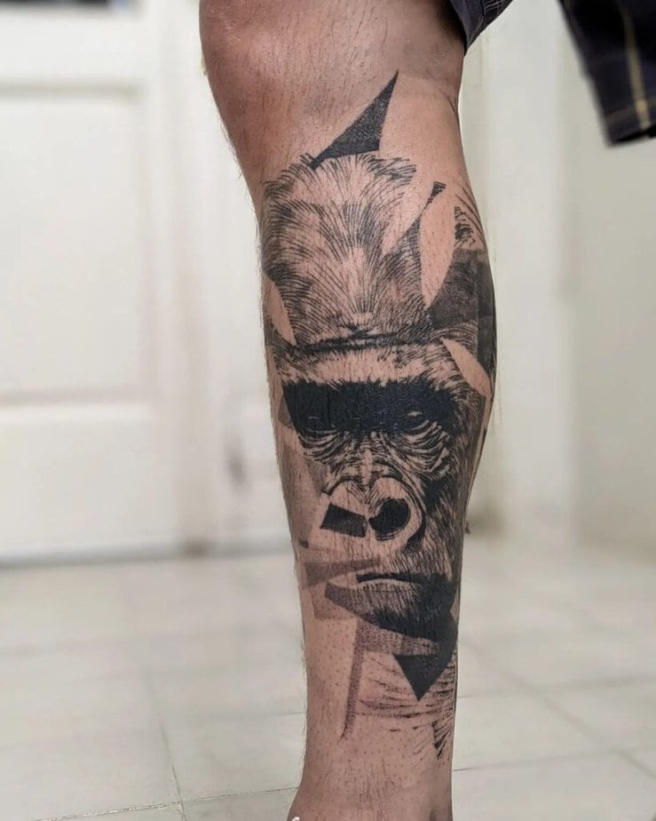 27 Gorilla Tattoo Designs That Capture Strength and Style