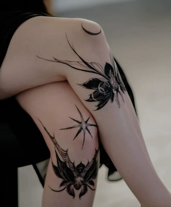 25 Unique Leg Tattoo Ideas for Women: Creativity and Personal Expression